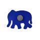 Handcrafted Folk Elephant Wooden Fridge Magnet Kitchen Decor